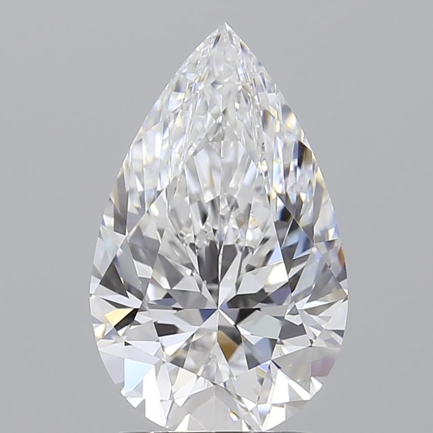 Loose Diamond - PEAR 2.01ct D VVS1: Loose Diamond - PEAR 2.01ct D VVS1 Source: This is a real non-mined Diamond that has been grown in a lab Shape: PEAR Carats: 2.01 Color: D Clarity: VVS1 Certification: IGI Video:
