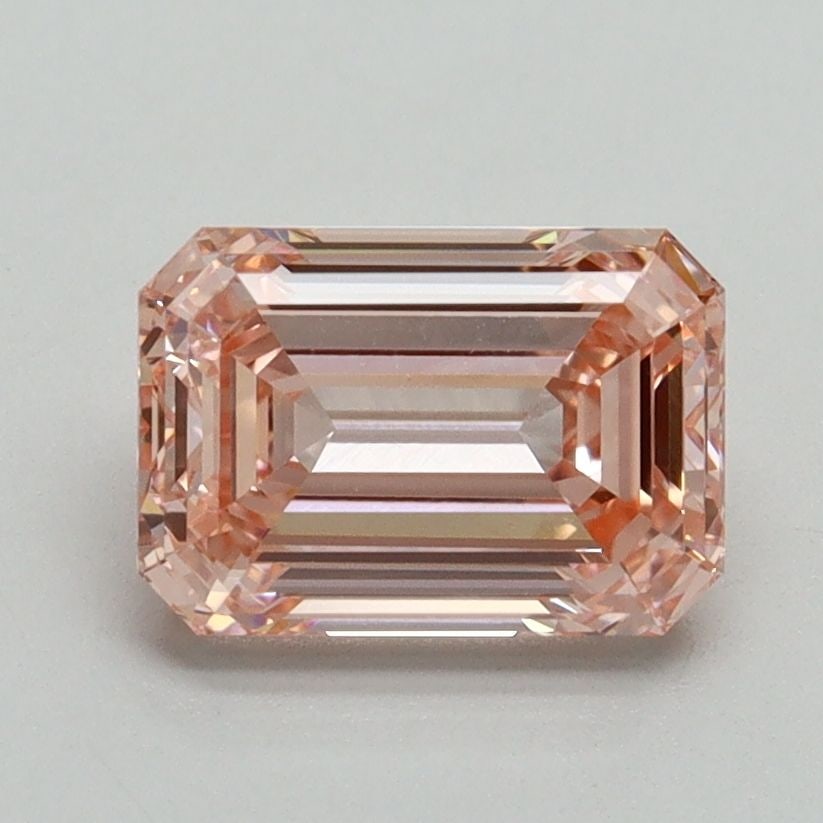 Loose Diamond - EMERALD 1.59ct Fancy Intense Pink VVS2: Loose Diamond - EMERALD 1.59ct Fancy Intense Pink VVS2 Source: This is a real non-mined Diamond that has been grown in a lab Shape: EMERALD Carats: 1.59 Color: Fancy Intense Pink Certification: IGI Vi