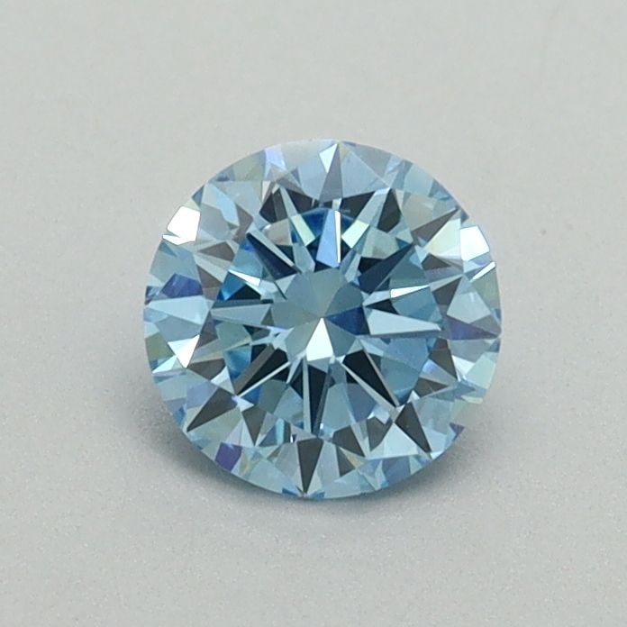 Loose Diamond - ROUND 0.54ct Fancy Vivid Blue VS1: Loose Diamond - ROUND 0.54ct Fancy Vivid Blue VS1 Source: This is a real non-mined Diamond that has been grown in a lab Shape: ROUND Carats: 0.54 Color: Fancy Vivid Blue Certification: IGI Video: