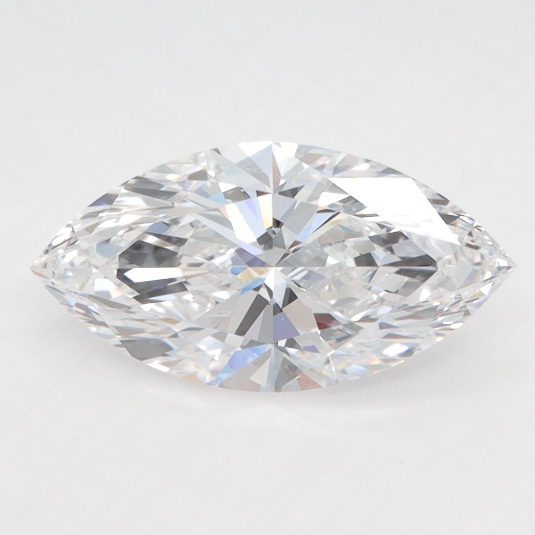Loose Diamond - MARQUISE 2.08ct D IF: Loose Diamond - MARQUISE 2.08ct D IF Source: This is a real non-mined Diamond that has been grown in a lab Shape: MARQUISE Carats: 2.08 Color: D Clarity: IF Certification: IGI Video: Video Link