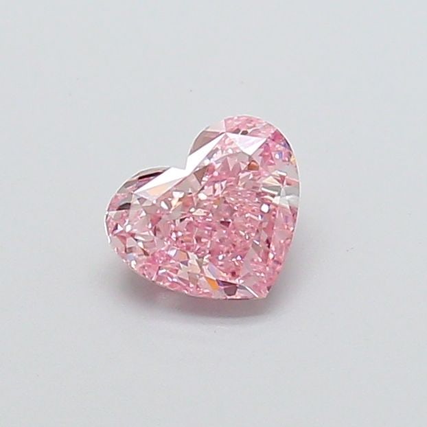 Loose Diamond - HEART 0.7ct Fancy Vivid Pink VS1: Loose Diamond - HEART 0.7ct Fancy Vivid Pink VS1 Source: This is a real non-mined Diamond that has been grown in a lab Shape: HEART Carats: 0.7 Color: Fancy Vivid Pink Certification: NONE Video:
