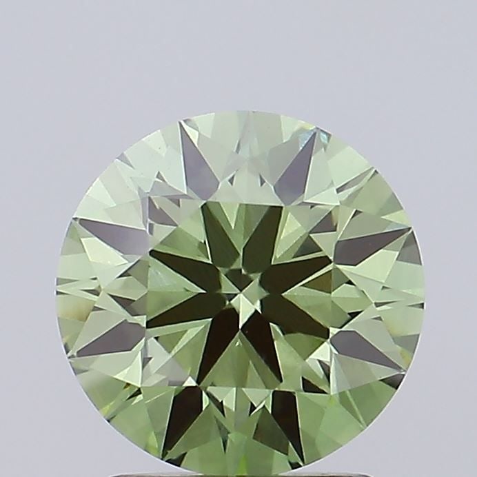 Ideal Loose Diamond - ROUND 1.65ct Fancy Vivid Green VS1: Ideal Loose Diamond - ROUND 1.65ct Fancy Vivid Green VS1 Source: This is a real non-mined Diamond that has been grown in a lab Shape: ROUND Carats: 1.65 Color: Fancy Vivid Green Certification: IGI Vid