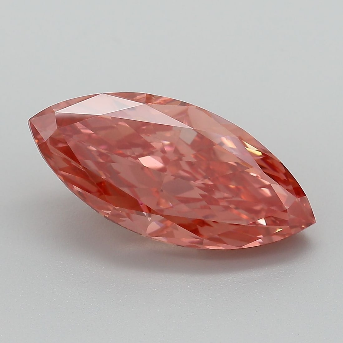 Loose Diamond - MARQUISE 5.05ct Fancy Vivid Pink VVS2: Loose Diamond - MARQUISE 5.05ct Fancy Vivid Pink VVS2 Source: This is a real non-mined Diamond that has been grown in a lab Shape: MARQUISE Carats: 5.05 Color: Fancy Vivid Pink Certification: IGI Vide
