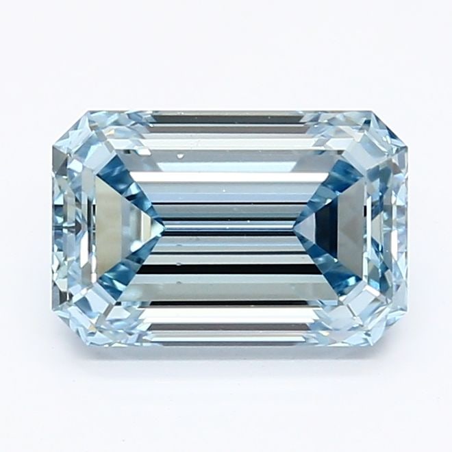 Loose Diamond - EMERALD 1.57ct Fancy Intense Blue VS2: Loose Diamond - EMERALD 1.57ct Fancy Intense Blue VS2 Source: This is a real non-mined Diamond that has been grown in a lab Shape: EMERALD Carats: 1.57 Color: Fancy Intense Blue Certification: IGI Vid