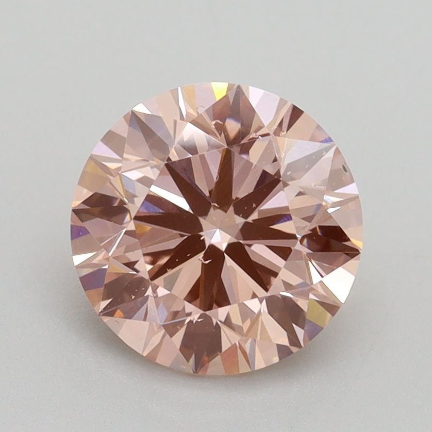 Loose Diamond - ROUND 2.04ct Fancy Intense Pink SI1: Loose Diamond - ROUND 2.04ct Fancy Intense Pink SI1 Source: This is a real non-mined Diamond that has been grown in a lab Shape: ROUND Carats: 2.04 Color: Fancy Intense Pink Certification: IGI Video:
