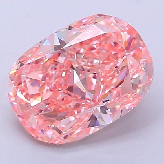 Loose Diamond - CUSHION MODIFIED 1.65ct Fancy Vivid Pink VS1: Loose Diamond - CUSHION MODIFIED 1.65ct Fancy Vivid Pink VS1 Source: This is a real non-mined Diamond that has been grown in a lab Shape: CUSHION MODIFIED Carats: 1.65 Color: Fancy Vivid Pink Certific