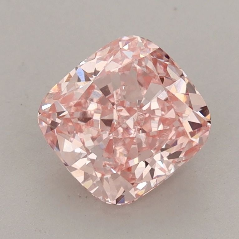 Loose Diamond - CUSHION MODIFIED 1.56ct Fancy Vivid Pink VS1: Loose Diamond - CUSHION MODIFIED 1.56ct Fancy Vivid Pink VS1 Source: This is a real non-mined Diamond that has been grown in a lab Shape: CUSHION MODIFIED Carats: 1.56 Color: Fancy Vivid Pink Certific