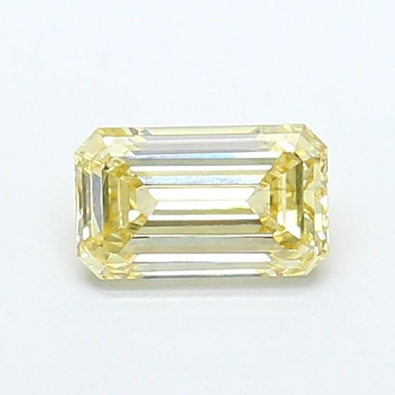 Loose Diamond - EMERALD 1.01ct Fancy Vivid Yellow VS1: Loose Diamond - EMERALD 1.01ct Fancy Vivid Yellow VS1 Source: This is a real non-mined Diamond that has been grown in a lab Shape: EMERALD Carats: 1.01 Color: Fancy Vivid Yellow Certification: NONE Vi