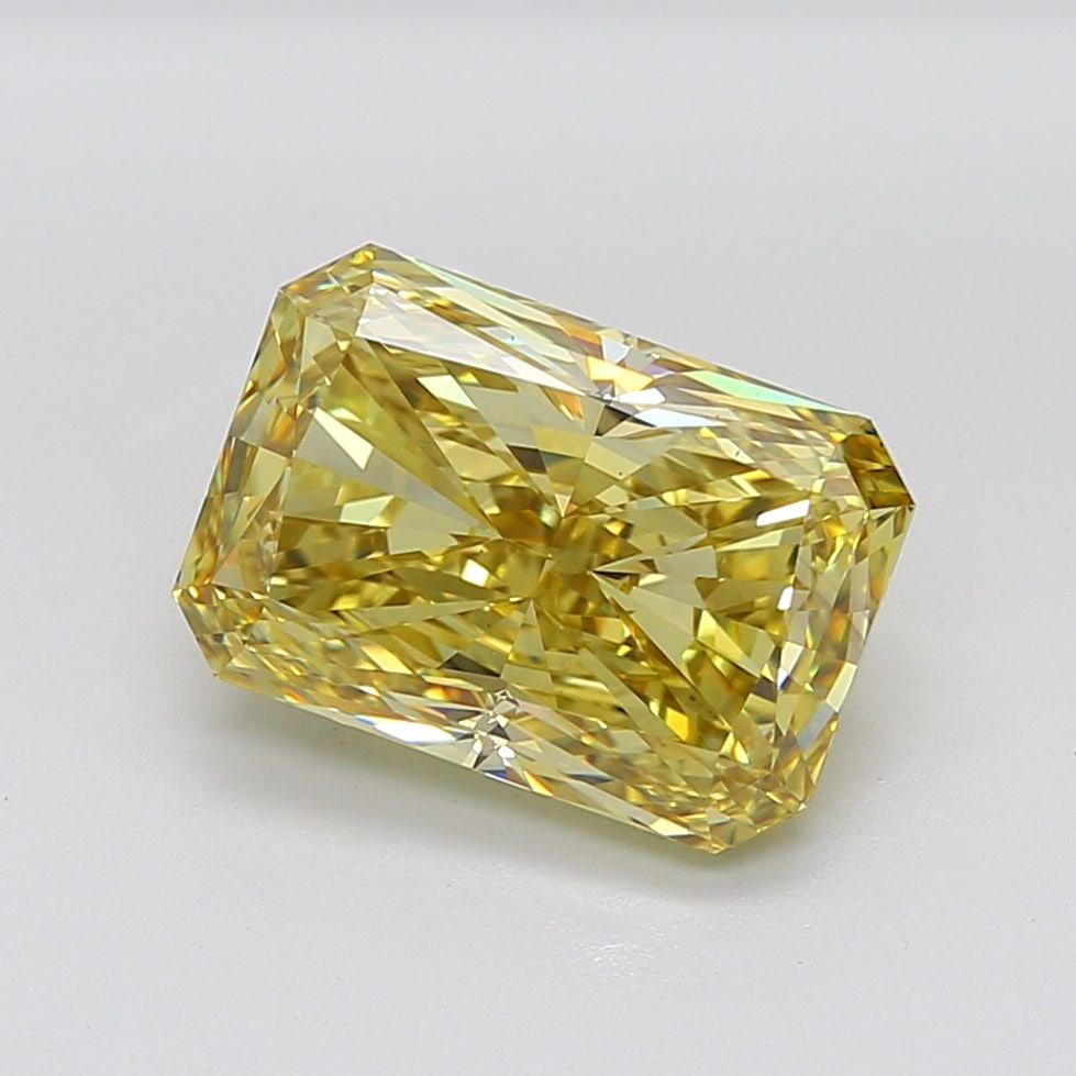 Loose Diamond - RADIANT 7.15ct Fancy Intense Yellow VS1: Loose Diamond - RADIANT 7.15ct Fancy Intense Yellow VS1 Source: This is a real non-mined Diamond that has been grown in a lab Shape: RADIANT Carats: 7.15 Color: Fancy Intense Yellow Certification: