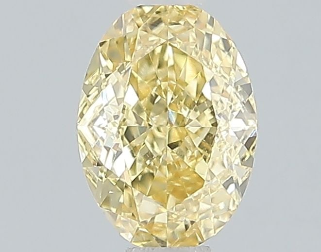 Loose Diamond - OVAL 1.21ct Fancy Intense Yellow VS1: Loose Diamond - OVAL 1.21ct Fancy Intense Yellow VS1 Source: This is a real non-mined Diamond that has been grown in a lab Shape: OVAL Carats: 1.21 Color: Fancy Intense Yellow Certification: IGI Video