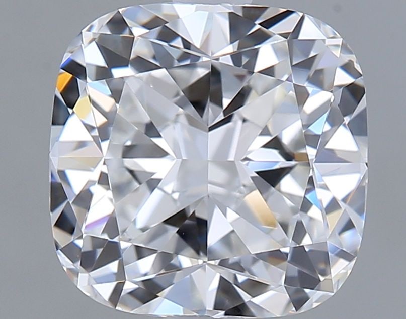Loose Diamond - CUSHION BRILLIANT 2.03ct E VVS1: Loose Diamond - CUSHION BRILLIANT 2.03ct E VVS1 Source: This is a real non-mined Diamond that has been grown in a lab Shape: CUSHION BRILLIANT Carats: 2.03 Color: E Clarity: VVS1 Certification: GIA Vi