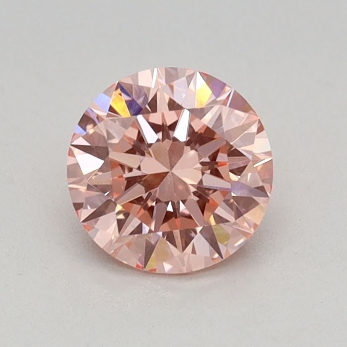 Loose Diamond - ROUND 0.45ct Fancy Intense Pink VS1: Loose Diamond - ROUND 0.45ct Fancy Intense Pink VS1 Source: This is a real non-mined Diamond that has been grown in a lab Shape: ROUND Carats: 0.45 Color: Fancy Intense Pink Certification: IGI Video: