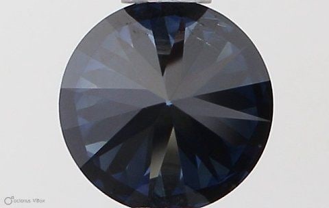 Loose Diamond - ROUND 0.5ct Fancy Deep Blue SI1 (1 of 1)
