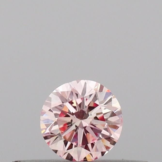 Loose Diamond - ROUND 0.18ct Fancy Intense Pink VS2: Loose Diamond - ROUND 0.18ct Fancy Intense Pink VS2 Source: This is a real non-mined Diamond that has been grown in a lab Shape: ROUND Carats: 0.18 Color: Fancy Intense Pink Certification: IGI Video:
