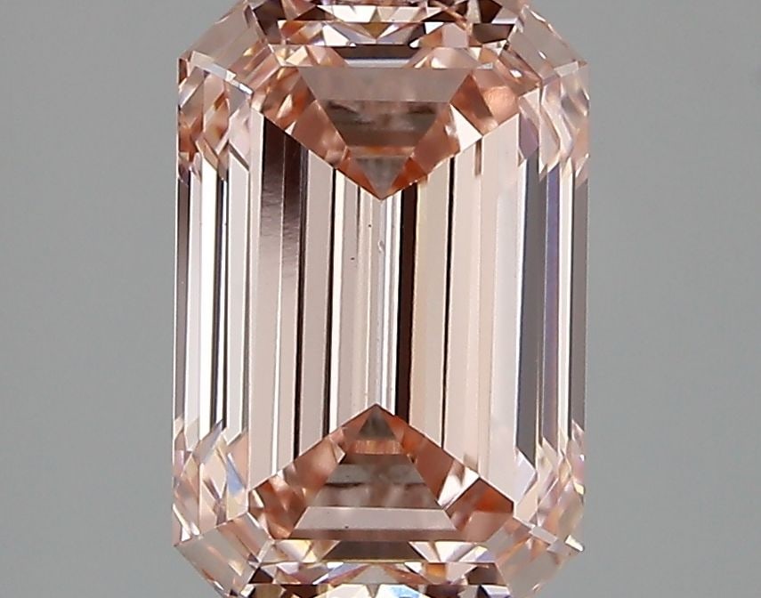 Loose Diamond - EMERALD 2.85ct Fancy Intense Pink VS1: Loose Diamond - EMERALD 2.85ct Fancy Intense Pink VS1 Source: This is a real non-mined Diamond that has been grown in a lab Shape: EMERALD Carats: 2.85 Color: Fancy Intense Pink Certification: IGI Vid