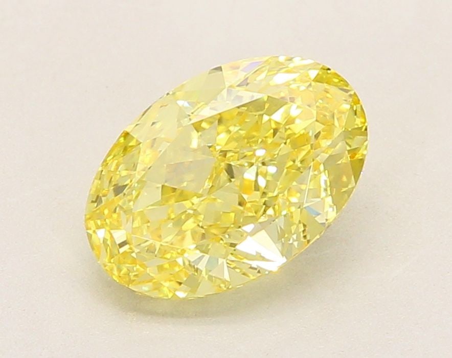 Loose Diamond - OVAL 2.54ct Fancy Intense Yellow VS1: Loose Diamond - OVAL 2.54ct Fancy Intense Yellow VS1 Source: This is a real non-mined Diamond that has been grown in a lab Shape: OVAL Carats: 2.54 Color: Fancy Intense Yellow Certification: IGI Video