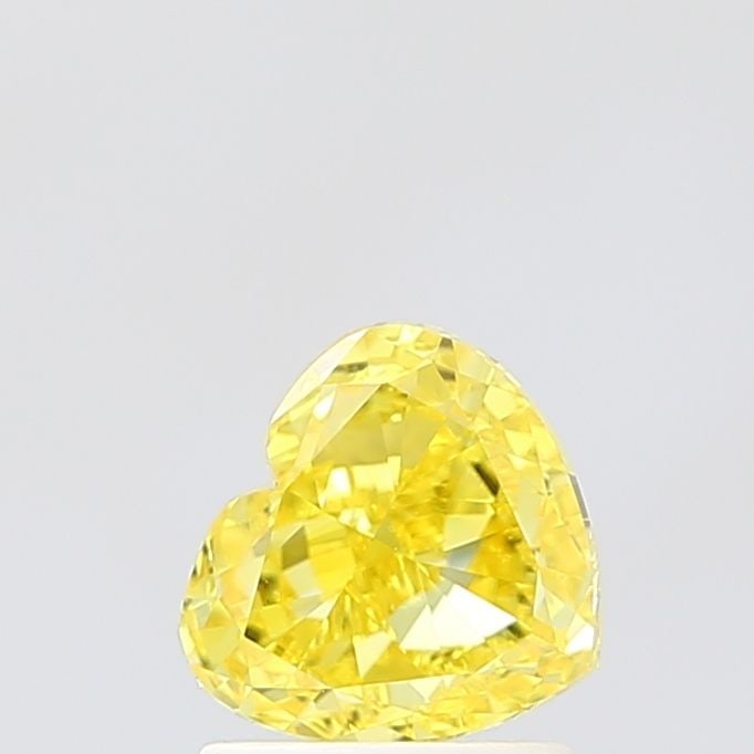 Loose Diamond - HEART 1.51ct Fancy Vivid Yellow VS1: Loose Diamond - HEART 1.51ct Fancy Vivid Yellow VS1 Source: This is a real non-mined Diamond that has been grown in a lab Shape: HEART Carats: 1.51 Color: Fancy Vivid Yellow Certification: NONE Video: