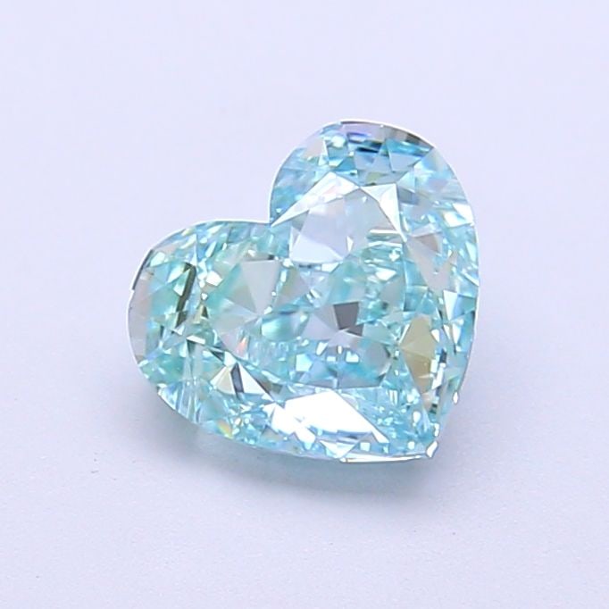 Loose Diamond - HEART 1.31ct Fancy Vivid Blue VVS1 (1 of 1)