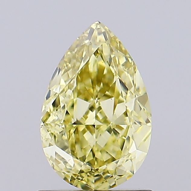 Loose Diamond - PEAR 1.26ct Fancy Intense Yellow VS1: Loose Diamond - PEAR 1.26ct Fancy Intense Yellow VS1 Source: This is a real non-mined Diamond that has been grown in a lab Shape: PEAR Carats: 1.26 Color: Fancy Intense Yellow Certification: NONE Vide