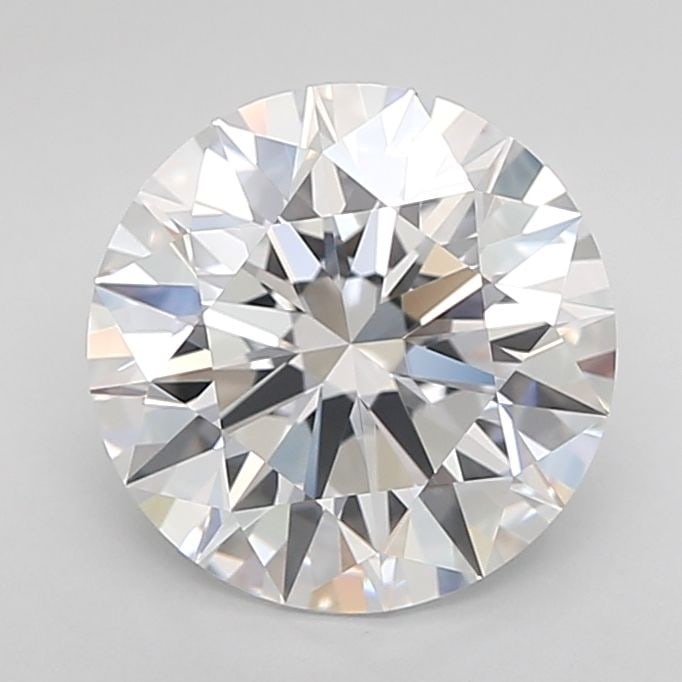 Ideal Loose Diamond - ROUND 2.58ct D IF: Ideal Loose Diamond - ROUND 2.58ct D IF Source: This is a real non-mined Diamond that has been grown in a lab Shape: ROUND Carats: 2.58 Color: D Clarity: IF Certification: IGI Video: