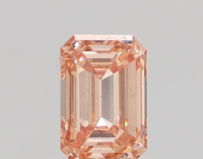 Loose Diamond - EMERALD 0.78ct Orange VS2: Loose Diamond - EMERALD 0.78ct Orange VS2 Source: This is a real non-mined Diamond that has been grown in a lab Shape: EMERALD Carats: 0.78 Color: Orange Certification: NONE Video: