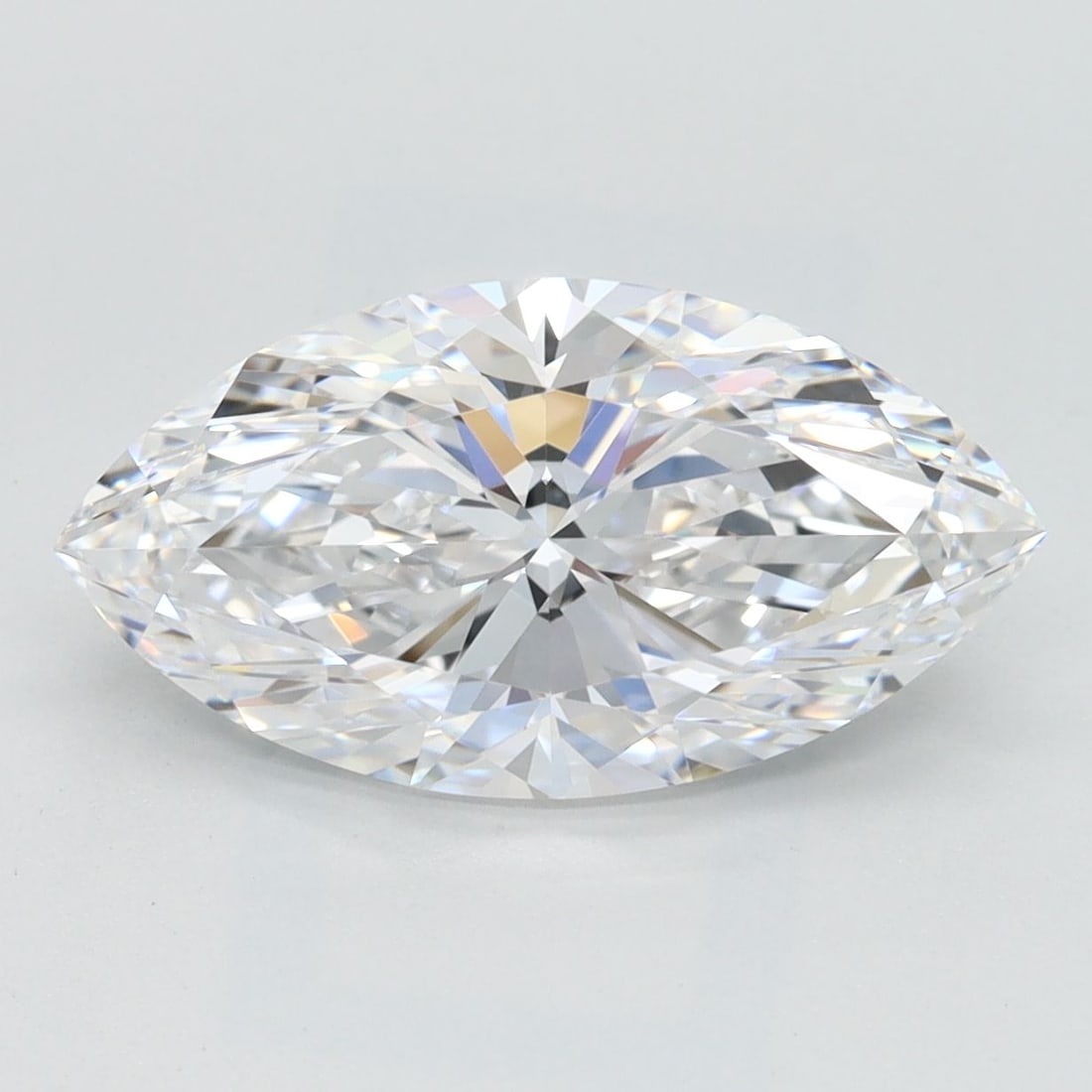 Loose Diamond - MARQUISE 2.58ct D IF: Loose Diamond - MARQUISE 2.58ct D IF Source: This is a real non-mined Diamond that has been grown in a lab Shape: MARQUISE Carats: 2.58 Color: D Clarity: IF Certification: IGI Video: