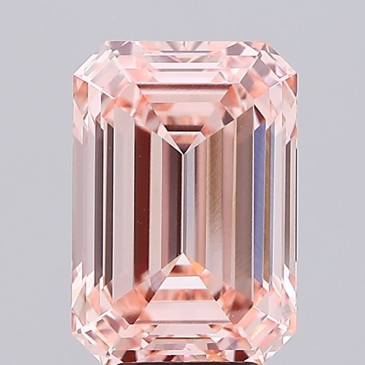Loose Diamond - EMERALD 6.07ct Fancy Intense Pink VVS2: Loose Diamond - EMERALD 6.07ct Fancy Intense Pink VVS2 Source: This is a real non-mined Diamond that has been grown in a lab Shape: EMERALD Carats: 6.07 Color: Fancy Intense Pink Certification: IGI Vi