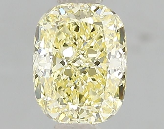 Loose Diamond - CUSHION BRILLIANT 1.07ct Fancy Intense Yellow VS1: Loose Diamond - CUSHION BRILLIANT 1.07ct Fancy Intense Yellow VS1 Source: This is a real non-mined Diamond that has been grown in a lab Shape: CUSHION BRILLIANT Carats: 1.07 Color: Fancy Intense Yello