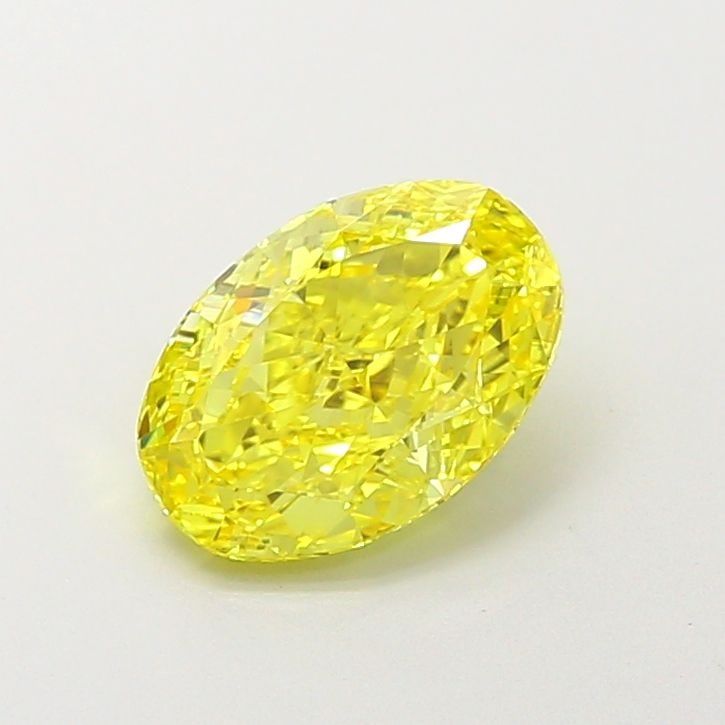 Loose Diamond - OVAL 1.63ct Fancy Intense Yellow VVS1: Loose Diamond - OVAL 1.63ct Fancy Intense Yellow VVS1 Source: This is a real non-mined Diamond that has been grown in a lab Shape: OVAL Carats: 1.63 Color: Fancy Intense Yellow Certification: IGI Vide