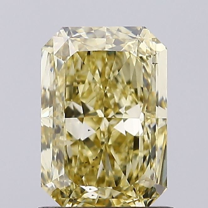 Loose Diamond - RADIANT 1.34ct Fancy Intense Yellow VS1: Loose Diamond - RADIANT 1.34ct Fancy Intense Yellow VS1 Source: This is a real non-mined Diamond that has been grown in a lab Shape: RADIANT Carats: 1.34 Color: Fancy Intense Yellow Certification: NON