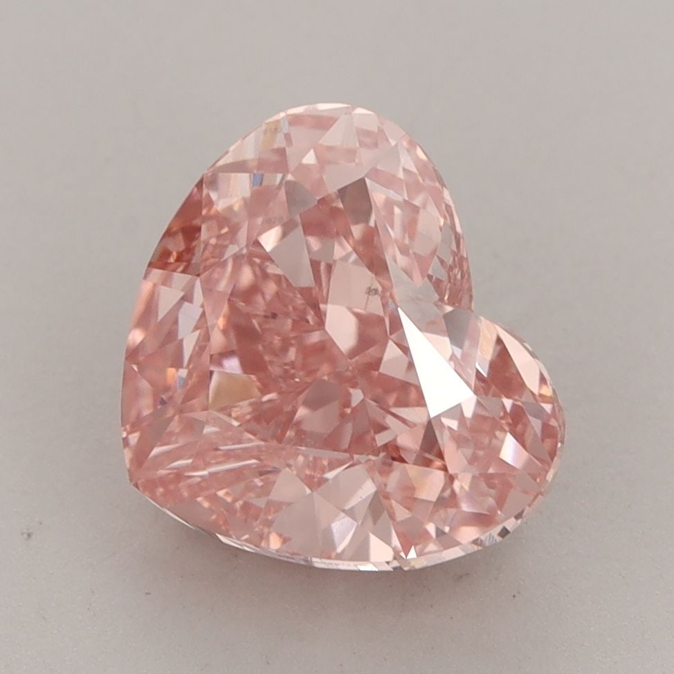Loose Diamond - HEART 3.79ct Fancy Vivid Pink VVS2: Loose Diamond - HEART 3.79ct Fancy Vivid Pink VVS2 Source: This is a real non-mined Diamond that has been grown in a lab Shape: HEART Carats: 3.79 Color: Fancy Vivid Pink Certification: IGI Video: