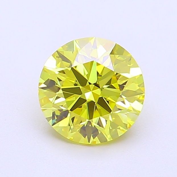 Ideal Loose Diamond - ROUND 1.04ct Fancy Vivid Yellow VVS2: Ideal Loose Diamond - ROUND 1.04ct Fancy Vivid Yellow VVS2 Source: This is a real non-mined Diamond that has been grown in a lab Shape: ROUND Carats: 1.04 Color: Fancy Vivid Yellow Certification: IGI