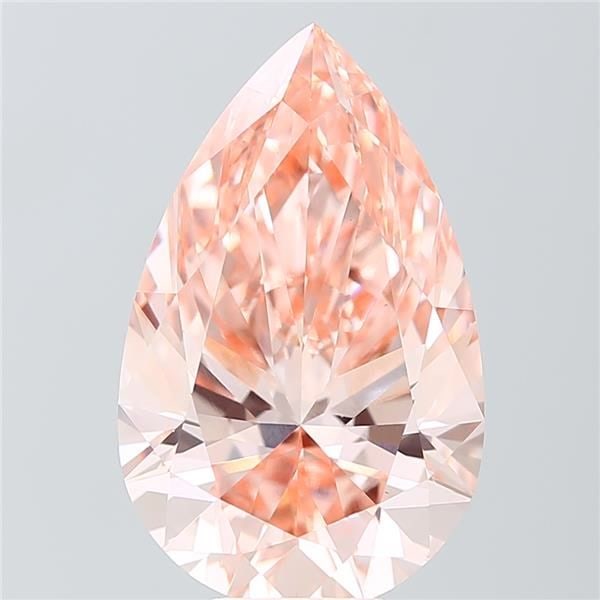 Loose Diamond - PEAR 8.03ct Fancy Vivid Pink VS1: Loose Diamond - PEAR 8.03ct Fancy Vivid Pink VS1 Source: This is a real non-mined Diamond that has been grown in a lab Shape: PEAR Carats: 8.03 Color: Fancy Vivid Pink Certification: IGI Video: