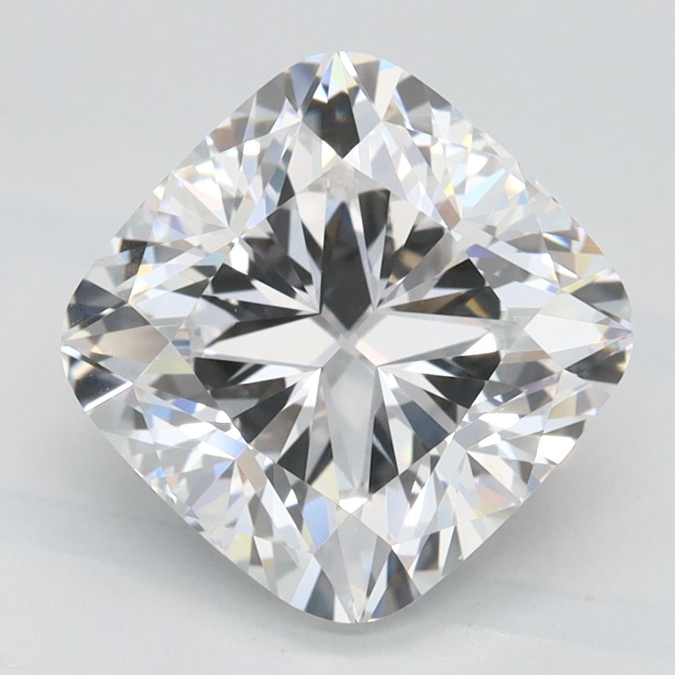 Loose Diamond - CUSHION MODIFIED 3.12ct D VVS2: Loose Diamond - CUSHION MODIFIED 3.12ct D VVS2 Source: This is a real non-mined Diamond that has been grown in a lab Shape: CUSHION MODIFIED Carats: 3.12 Color: D Clarity: VVS2 Certification: IGI Vide