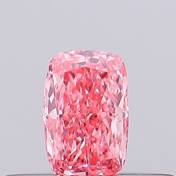 Loose Diamond - CUSHION BRILLIANT 0.15ct Fancy Vivid Pink VVS2: Loose Diamond - CUSHION BRILLIANT 0.15ct Fancy Vivid Pink VVS2 Source: This is a real non-mined Diamond that has been grown in a lab Shape: CUSHION BRILLIANT Carats: 0.15 Color: Fancy Vivid Pink Certi