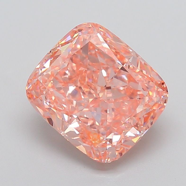 Loose Diamond - CUSHION MODIFIED 7.1ct Fancy Vivid Pink VS2: Loose Diamond - CUSHION MODIFIED 7.1ct Fancy Vivid Pink VS2 Source: This is a real non-mined Diamond that has been grown in a lab Shape: CUSHION MODIFIED Carats: 7.1 Color: Fancy Vivid Pink Certificat