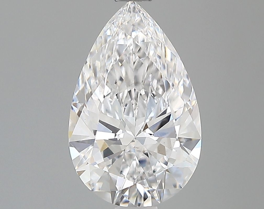Loose Diamond - PEAR 1.55ct D VVS2: Loose Diamond - PEAR 1.55ct D VVS2 Source: This is a real non-mined Diamond that has been grown in a lab Shape: PEAR Carats: 1.55 Color: D Clarity: VVS2 Certification: IGI Video: