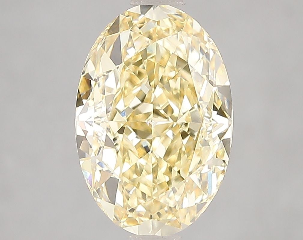Loose Diamond - OVAL 3.07ct Fancy Intense Yellow VS1: Loose Diamond - OVAL 3.07ct Fancy Intense Yellow VS1 Source: This is a real non-mined Diamond that has been grown in a lab Shape: OVAL Carats: 3.07 Color: Fancy Intense Yellow Certification: IGI Video