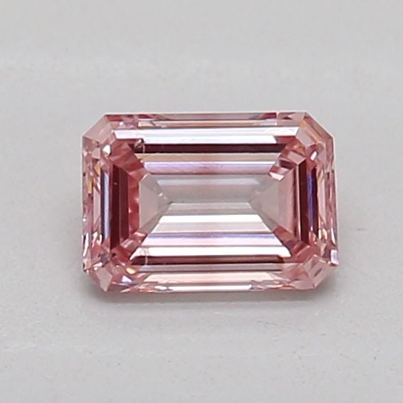Loose Diamond - EMERALD 0.26ct Fancy Pink SI1: Loose Diamond - EMERALD 0.26ct Fancy Pink SI1 Source: This is a real non-mined Diamond that has been grown in a lab Shape: EMERALD Carats: 0.26 Color: Fancy Pink Certification: IGI Additional images a