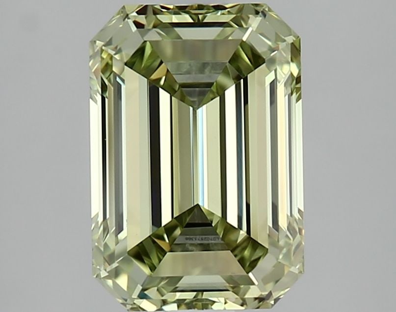 Loose Diamond - EMERALD 2.08ct Fancy Intense Green VVS1: Loose Diamond - EMERALD 2.08ct Fancy Intense Green VVS1 Source: This is a real non-mined Diamond that has been grown in a lab Shape: EMERALD Carats: 2.08 Color: Fancy Intense Green Certification: IGI