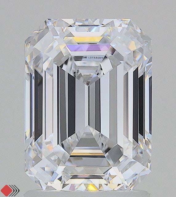 Loose Diamond - EMERALD 2.5ct D VVS1: Loose Diamond - EMERALD 2.5ct D VVS1 Source: This is a real non-mined Diamond that has been grown in a lab Shape: EMERALD Carats: 2.5 Color: D Clarity: VVS1 Certification: IGI Video: