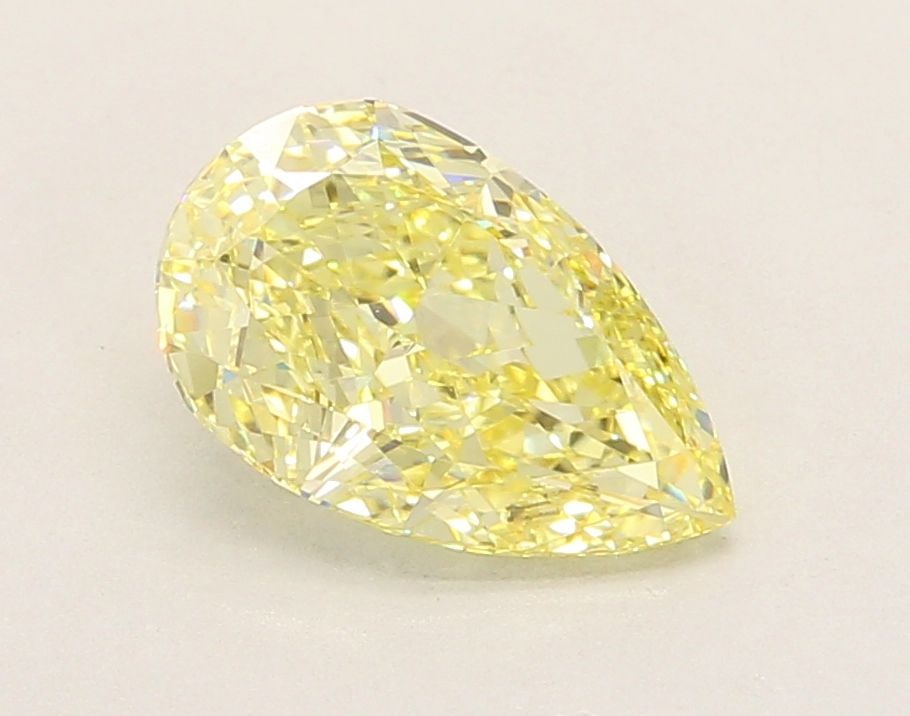 Loose Diamond - PEAR 2.07ct Fancy Intense Yellow VVS2: Loose Diamond - PEAR 2.07ct Fancy Intense Yellow VVS2 Source: This is a real non-mined Diamond that has been grown in a lab Shape: PEAR Carats: 2.07 Color: Fancy Intense Yellow Certification: IGI Vide