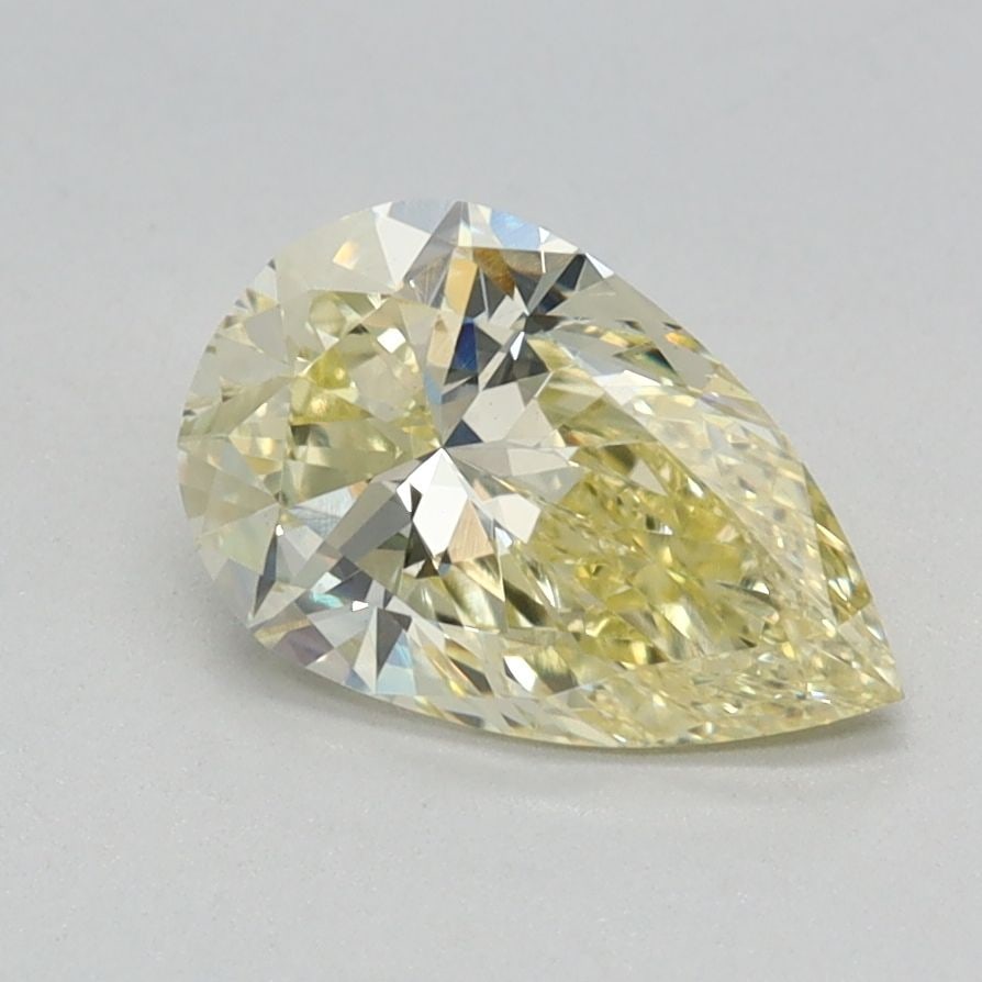 Loose Diamond - PEAR 0.87ct Fancy Yellow VVS2: Loose Diamond - PEAR 0.87ct Fancy Yellow VVS2 Source: This is a real non-mined Diamond that has been grown in a lab Shape: PEAR Carats: 0.87 Color: Fancy Yellow Certification: IGI Video:
