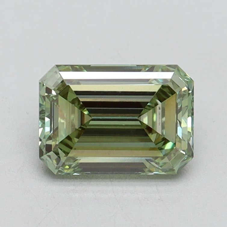 Loose Diamond - EMERALD 1.07ct Fancy Intense Green VS1 (1 of 1)