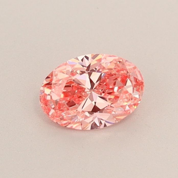Loose Diamond - OVAL 0.41ct Fancy Intense Pink VS1: Loose Diamond - OVAL 0.41ct Fancy Intense Pink VS1 Source: This is a real non-mined Diamond that has been grown in a lab Shape: OVAL Carats: 0.41 Color: Fancy Intense Pink Certification: IGI Video: