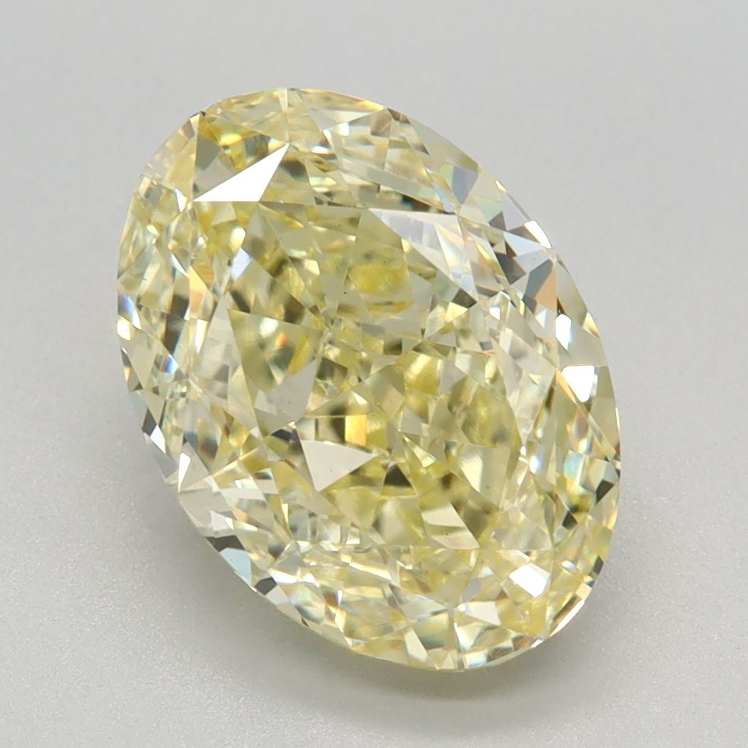 Loose Diamond - OVAL 3.24ct Fancy Intense Yellow VS1: Loose Diamond - OVAL 3.24ct Fancy Intense Yellow VS1 Source: This is a real non-mined Diamond that has been grown in a lab Shape: OVAL Carats: 3.24 Color: Fancy Intense Yellow Certification: IGI Video
