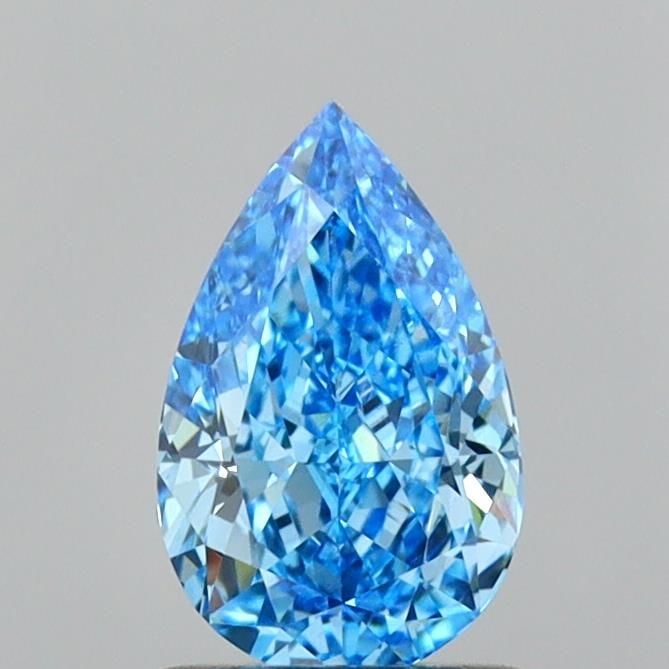 Loose Diamond - PEAR 1.01ct Fancy Vivid Blue VS1: Loose Diamond - PEAR 1.01ct Fancy Vivid Blue VS1 Source: This is a real non-mined Diamond that has been grown in a lab Shape: PEAR Carats: 1.01 Color: Fancy Vivid Blue Certification: IGI Video:
