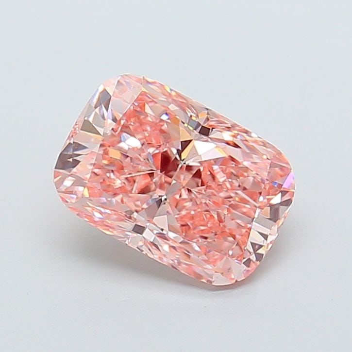Loose Diamond - CUSHION MODIFIED 2.52ct Fancy Vivid Pink VS2: Loose Diamond - CUSHION MODIFIED 2.52ct Fancy Vivid Pink VS2 Source: This is a real non-mined Diamond that has been grown in a lab Shape: CUSHION MODIFIED Carats: 2.52 Color: Fancy Vivid Pink Certific