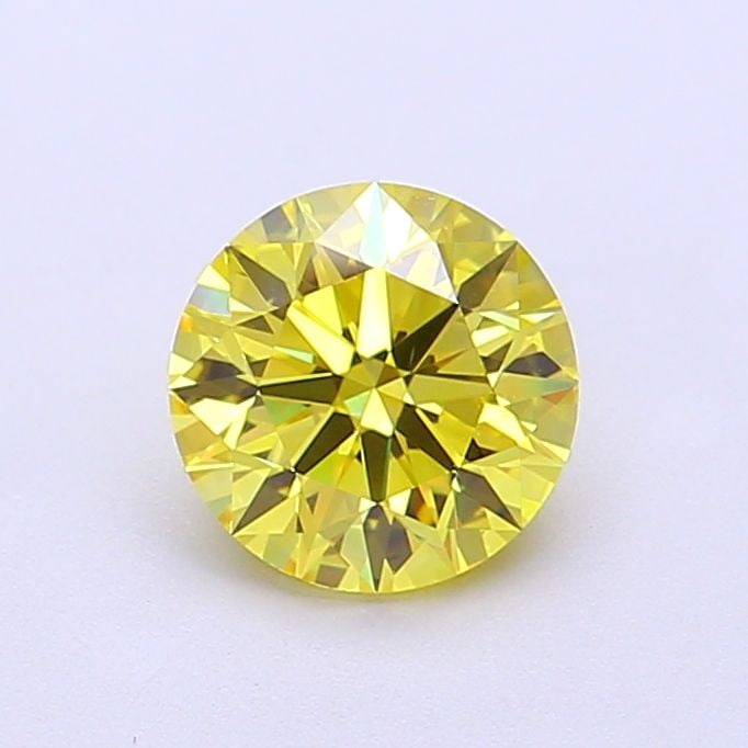 Ideal Loose Diamond - ROUND 1.03ct Fancy Vivid Yellow VVS1: Ideal Loose Diamond - ROUND 1.03ct Fancy Vivid Yellow VVS1 Source: This is a real non-mined Diamond that has been grown in a lab Shape: ROUND Carats: 1.03 Color: Fancy Vivid Yellow Certification: IGI