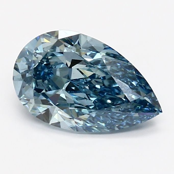 Loose Diamond - PEAR 1.99ct Fancy Vivid Blue VS1: Loose Diamond - PEAR 1.99ct Fancy Vivid Blue VS1 Source: This is a real non-mined Diamond that has been grown in a lab Shape: PEAR Carats: 1.99 Color: Fancy Vivid Blue Certification: IGI Video: